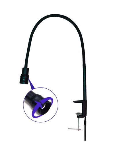 Фото: LED-лампа для наращивания ресниц на струбцине LashRay, 10 ВТ-4 LED-лампа для наращивания ресниц на струбцине LashRay, 10 ВТ-4